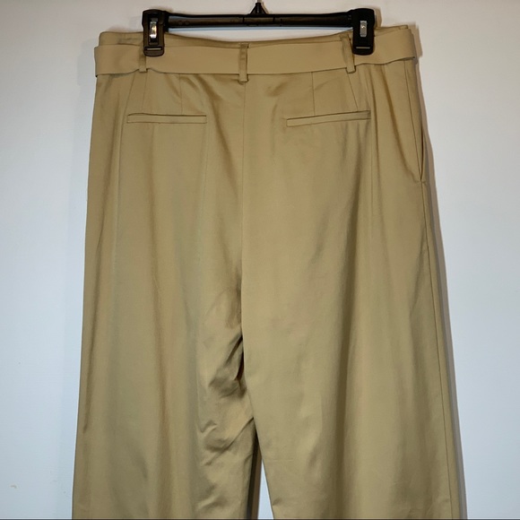 Grey By Jason Wu Belted Twill Khaki Women's Pants - Picture 8 of 13